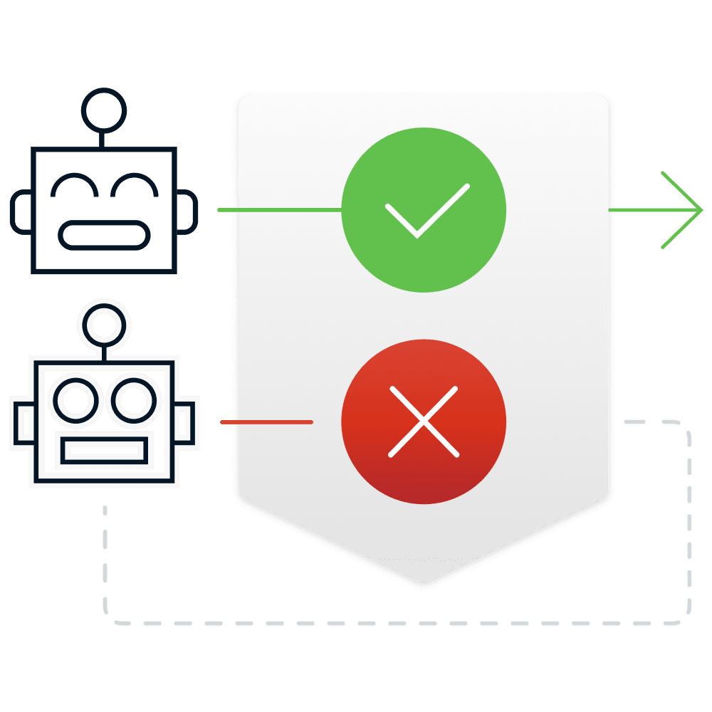 smart detection for bad or good AI agents