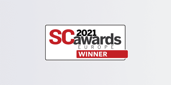 Awards logo for SC Awards Europe winner of Best IAM 2021.