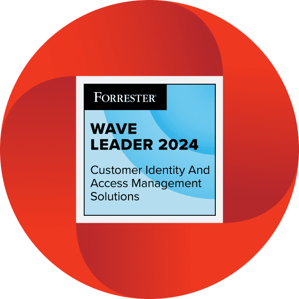 2024 Forrester Wave Leader 2024 CIAM badge