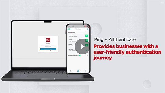 Allthenticate + Ping partner video thumbnail