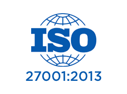 ISO/IEC 27001:2013 Certification logo